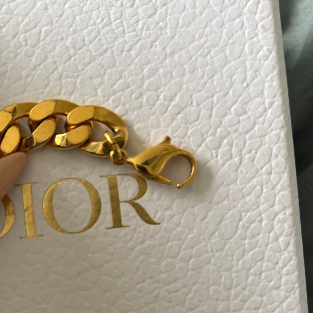 Dior Gold Chain Bracelet - Picture 3 of 4